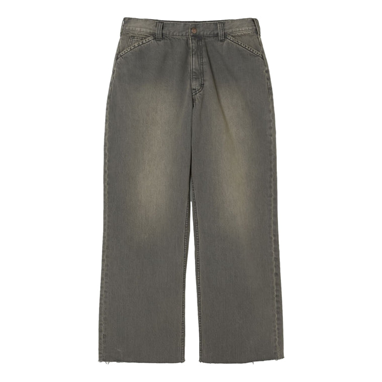N.HOOLYWOOD X BIG MAC DENIM PANTS-CHARCOAL