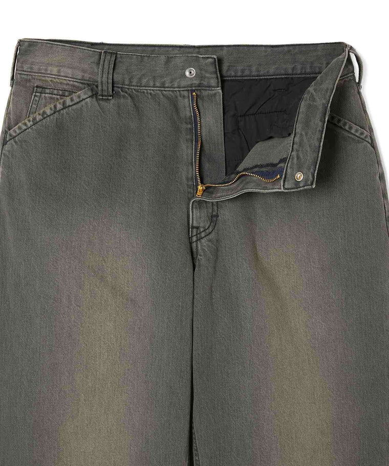 N.HOOLYWOOD X BIG MAC DENIM PANTS-CHARCOAL