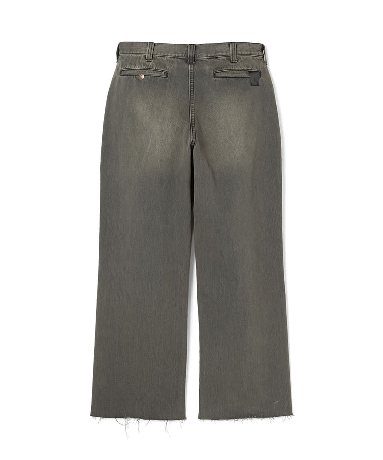 N.HOOLYWOOD X BIG MAC DENIM PANTS-CHARCOAL