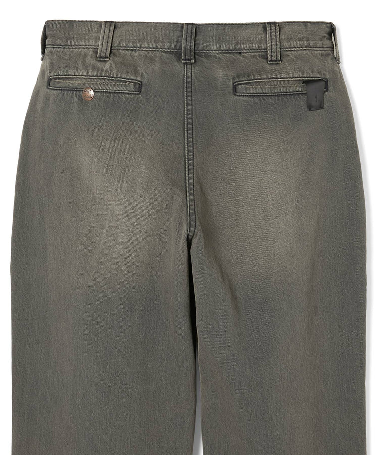 N.HOOLYWOOD X BIG MAC DENIM PANTS-CHARCOAL