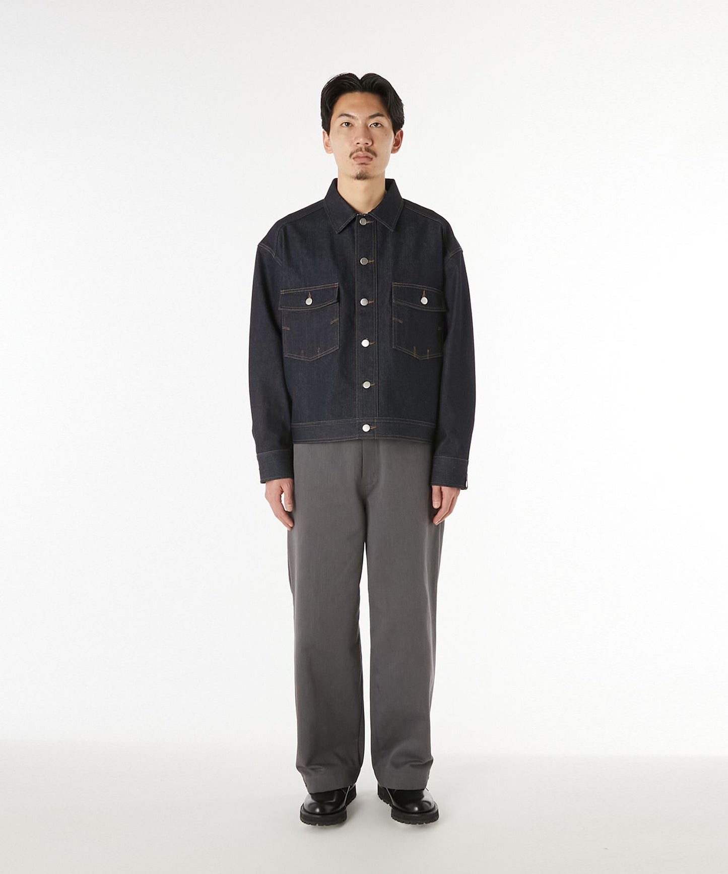 N.HOOLYWOOD X DICKIES DENIM JACKET-NAVY
