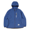 AND WANDER X GRAMICCI BRUSHED NYLON JACKET-BLUE