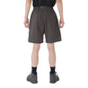 AND WANDER X GRAMICCI BRUSHED NYLON SHORT-CHARCOAL