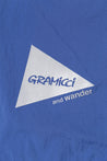AND WANDER X GRAMICCI BRUSHED NYLON VEST-BLUE