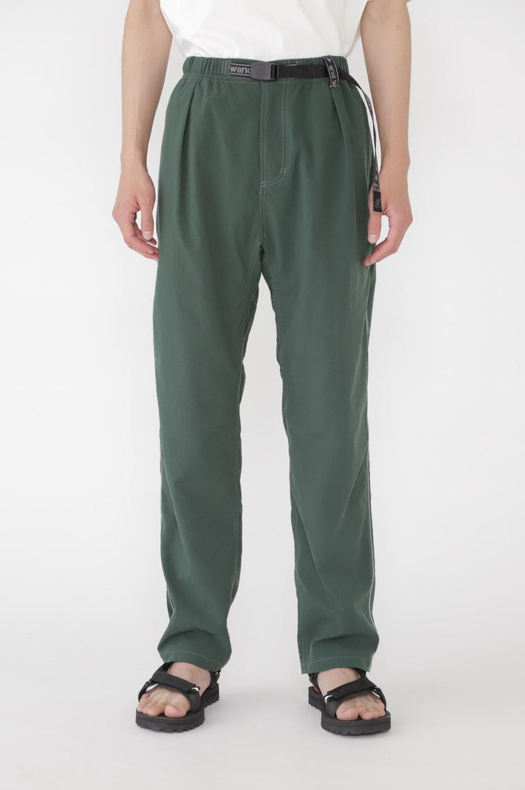 AND WANDER X GRAMICCI M NYLON CLIMBING PANT-GREEN