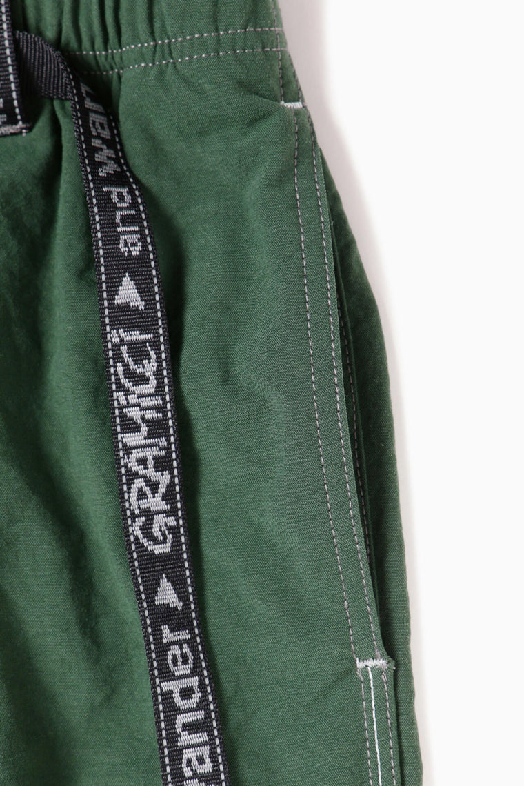 AND WANDER X GRAMICCI M NYLON CLIMBING PANT-GREEN