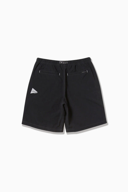 AND WANDER X GRAMICCI W NYLON G-SHORT-BLACK