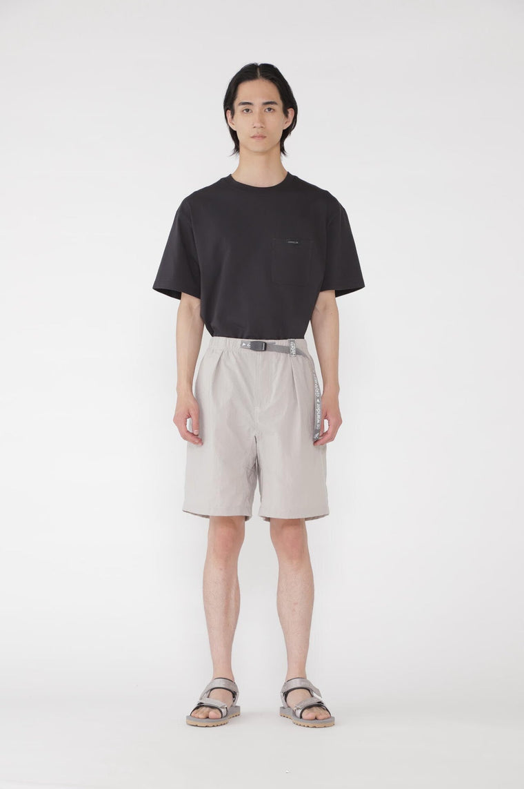 AND WANDER X GRAMICCI M NYLON G-SHORT-LIGHT GREY