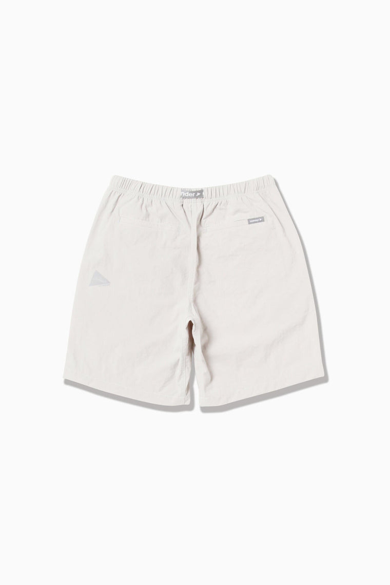 AND WANDER X GRAMICCI W NYLON G-SHORT-LIGHT GREY