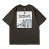 SCENE BY ICE FIRE X PENSO_LION ROCK TEE-GREY