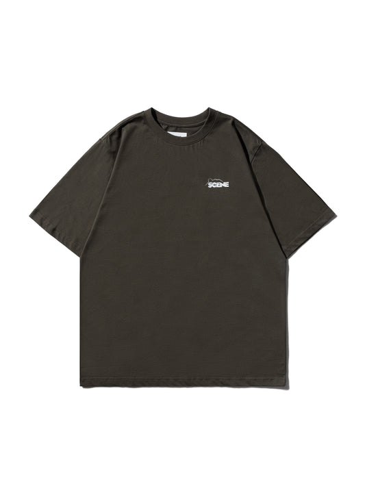 SCENE BY ICE FIRE X PENSO_LION ROCK TEE-GREY