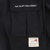A[S]USL X RED CAP GIRL BOLLOON PANTS-BLACK