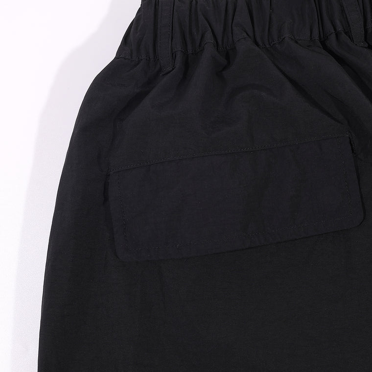 A[S]USL X RED CAP GIRL BOLLOON PANTS-BLACK