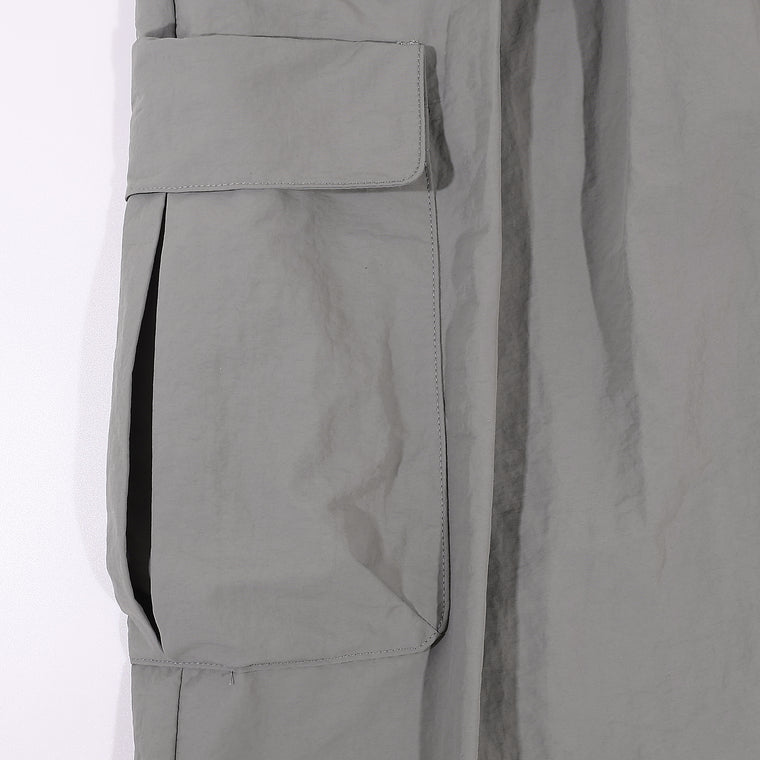 A[S]USL X RED CAP GIRL BOLLOON PANTS-LIGHT GREY