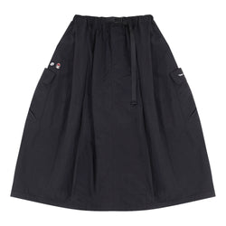 A[S]USL X RED CAP GIRL BOLLOON SKIRT-BLACK