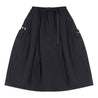 A[S]USL X RED CAP GIRL BOLLOON SKIRT-BLACK