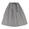 A[S]USL X RED CAP GIRL BOLLOON SKIRT-LIGHT GREY
