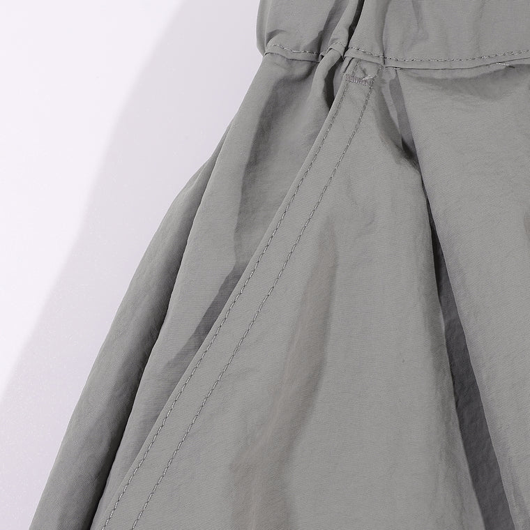 A[S]USL X RED CAP GIRL BOLLOON SKIRT-LIGHT GREY