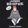 A[S]USL X RED CAP GIRL COACH JACKET-BLACK