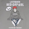 A[S]USL X RED CAP GIRL COACH JACKET-LIGHT GREY
