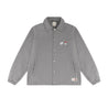 A[S]USL X RED CAP GIRL COACH JACKET-LIGHT GREY