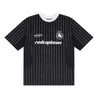 A[S]USL X RED CAP GIRL FOOTBALL JERSERY-BLACK STRIPES