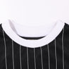 A[S]USL X RED CAP GIRL FOOTBALL JERSERY-BLACK STRIPES