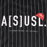 A[S]USL X RED CAP GIRL FOOTBALL JERSERY-BLACK STRIPES
