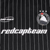 A[S]USL X RED CAP GIRL FOOTBALL JERSERY-BLACK STRIPES
