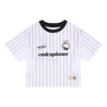 A[S]USL X RED CAP GIRL FOOTBALL JERSERY-WHITE STRIPES