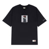 A[S]USL X RED CAP GIRL GRAPHIC TEE-BLACK
