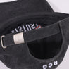 A[S]USL X RED CAP GIRL SNOW WASH DAD CAP-BLACK