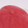 A[S]USL X RED CAP GIRL SNOW WASH DAD CAP-RED