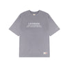 A[S]USL X RED CAP GIRL SNOW WASH TEE-GREY