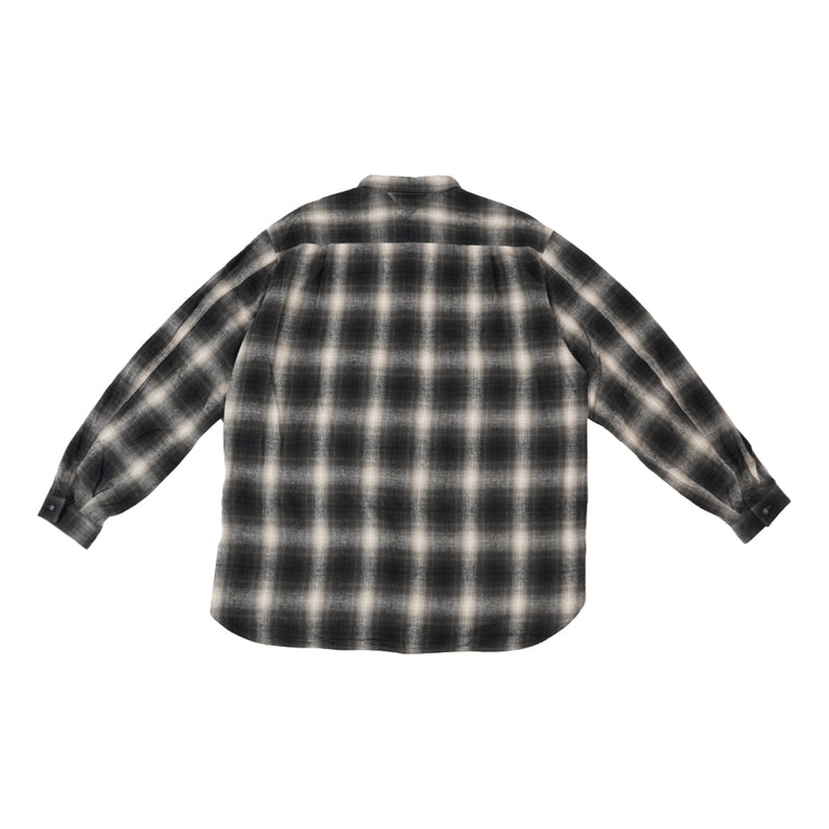 OPEN DIALOGUE X WHITE MOUNTAINEERING MID GUSSET WORK SHIRT-BLACK