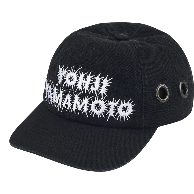 SUPREME YOHJI YAMAMOTO GROMMET 6-PANEL-WASHED BLACK