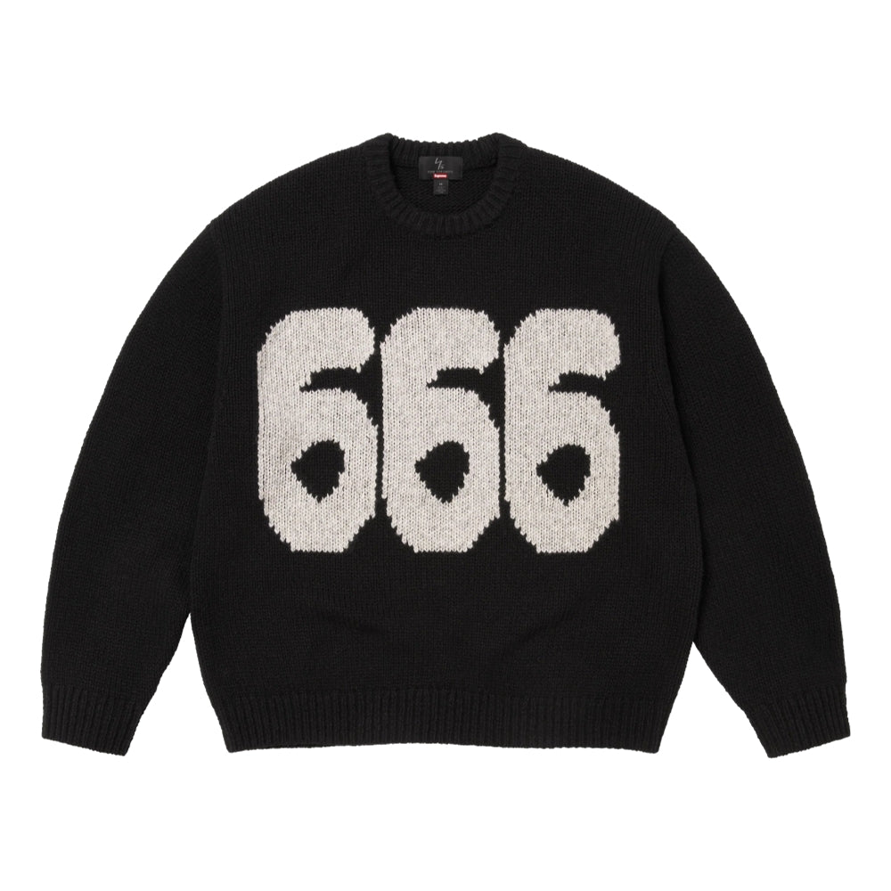 Supreme®︎/Yohji Yamamoto®︎ Crewneck Supreme Yohji Yamamoto Cuello Redondo Negro Hombre - FW20 - US