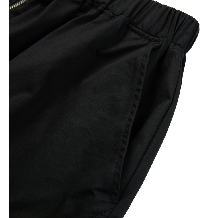 NEUTRAL SOCIETY ZIPPER CARGO SKIRT-BLACK