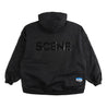 SCENE BY ICE FIRE ZIP UP HODDIE_DOT-BLACK