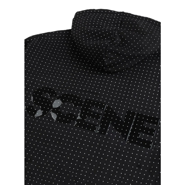 SCENE BY ICE FIRE ZIP UP HODDIE_DOT-BLACK
