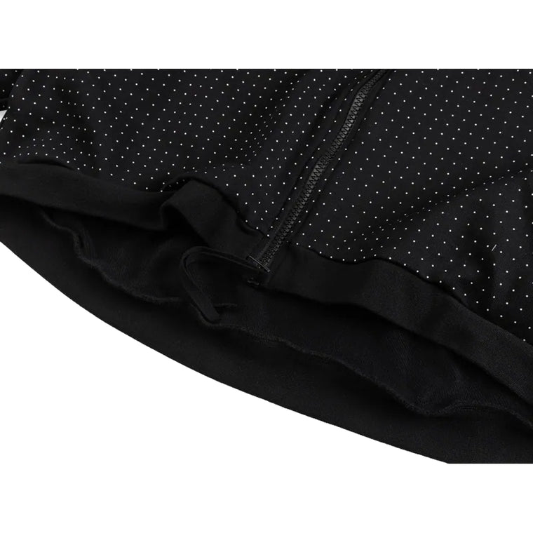 SCENE BY ICE FIRE ZIP UP HODDIE_DOT-BLACK