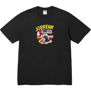 SUPREME BEDROOM TEE-BLACK