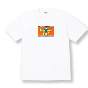 SUPREME BEEF TEE-WHITE