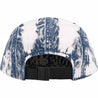 SUPREME BLEACHED CHINO CAMP CAP-NAVY