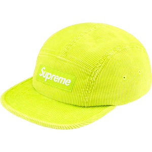 SUPREME CORDUROY CAMP CAP-YELLOW