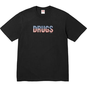 SUPREME DRUGS TEE-BLACK