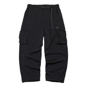 NINE POINT NINE ELEMENT 3D POCKET PANTS-BLACK