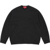 SUPREME ANGORA SCRIPT SWEATER-BLACK