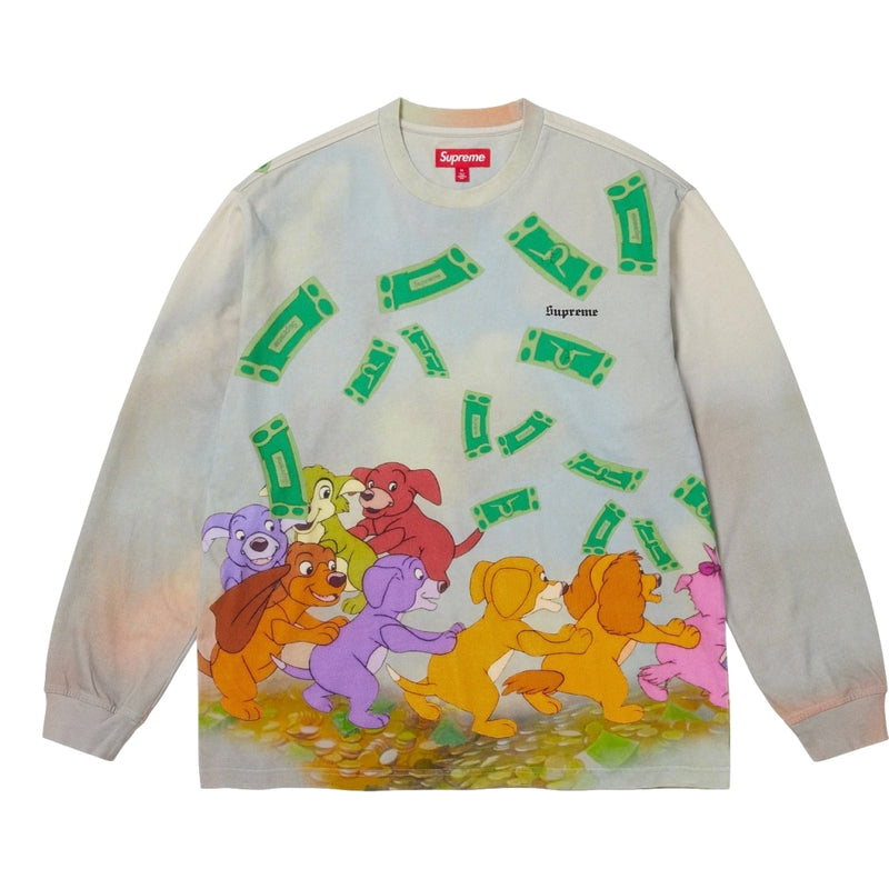 SUPREME ALL DOGS GO TO HEAVEN L/S TOP-DAY - Popcorn Store