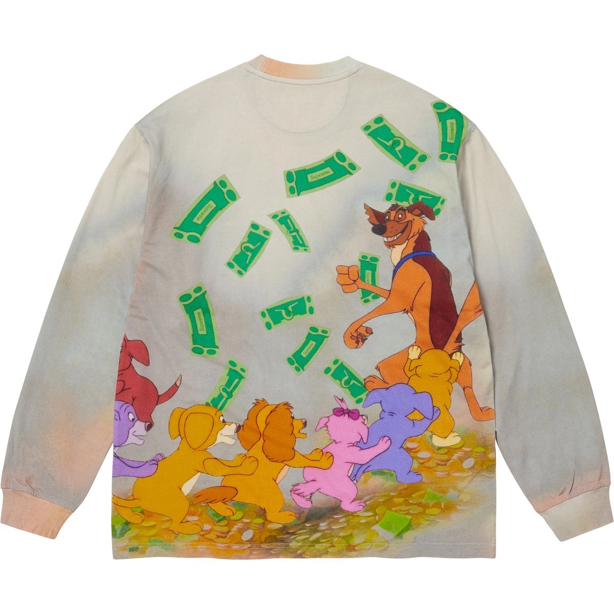 SUPREME ALL DOGS GO TO HEAVEN L/S TOP-DAY